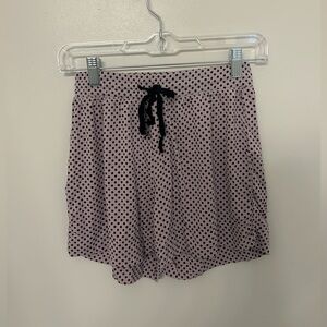 Polka Dot Women's Pajama Shorts